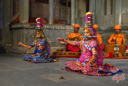 cultural show at bagore ki haveli