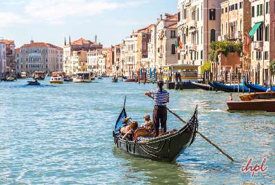 Gondola Ride in Venice during 9 day Italy trip